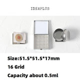 Mini Caixa De Pintura Portátil Aquarela Paint Dispenser Set Viagem Aquarela Paint Set 10/16 Grids Aquarela Paleta Caixa Vazia