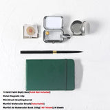 Mini Caixa De Pintura Portátil Aquarela Paint Dispenser Set Viagem Aquarela Paint Set 10/16 Grids Aquarela Paleta Caixa Vazia