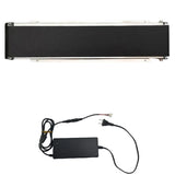 Mini correia transportadora de aço inoxidável para máquina de venda automática, pista de carga inteligente, 460mm, 552mm