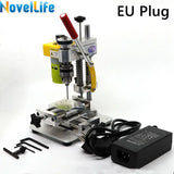 Mini furadeira de precisão cnc máquina de perfuração de mesa portátil perfurador de bancada b10 mandril metal madeira jade diy artesanato ferramenta