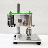 Mini mecânica Máquina de perfuração decorativa, Precisão Pressão Ajustável, Precisão Assista Bench Broca, Modelo Crafts Series, 100-240V