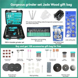 Mini moedor elétrico broca acessórios, ferramenta rotativa elétrica, retificadora, ferramentas elétricas Dremel, DIY