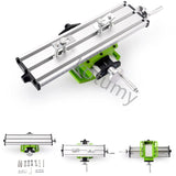 Mini precisão fresadora worktable, multifunções broca Vise fixação, mesa de trabalho, suporte mesa cruzada