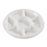 AOOKMIYA Mixing Trays Set Ceramic Palette Ink Dish Color Mixing Tray with Cover for Watercolor Gouache Painting