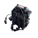 Mochila Gasolina Ventilador para Remoção de Poeira, Aspirador de Jardim de Alta Potência, Quatro Tempos Neve Ventilador, 76 cc