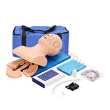 Modelo De Ensino Do Estudo Do Manequim De Intubação, modelo De Treinamento De Enfermagem Médica De Emergência De Vagem Aérea Adulto