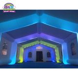 Modern Design Outdoor Large Inflatable Marquee, Inflatable Party Wedding Tent With LED Lights