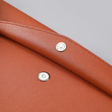 MoeTron-Bolsa organizadora de documentos em couro, Porta documentos, A5 Envelope, A6, Bolsa fêmea