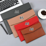 MoeTron-Bolsa organizadora de documentos em couro, Porta documentos, A5 Envelope, A6, Bolsa fêmea