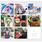 Mont Marte 48 Colors Professional Acrylic Paints 36ml Tubes Drawing Painting Pigment Hand-painted Wall Paint For Artist DIY
