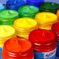 Mont Marte Acrylic Paint 500ml Professional Waterproof Drawing Painting Pigment  Hand Painted Wall Drawing Crafts Art Supplies
