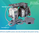 Motor sem escova silencioso para máquina de costura, motor com controlador, economia de energia, mudo, 220V