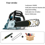 Motosserra pequena multifuncional, Serra de cadeia profissional, Motosserra a gasolina para corte de madeira