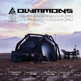 Mountain Outdoor Camping Inflatable Tent Large Vinyl Camping Landing Tent Overnight Camping Rainproof Sunscreen Inflatable Tent