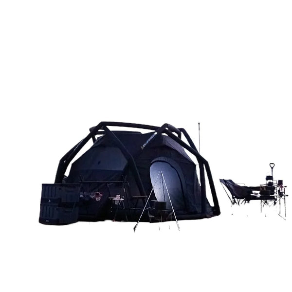 Mountain Outdoor Camping Inflatable Tent Large Vinyl Camping Landing Tent Overnight Camping Rainproof Sunscreen Inflatable Tent