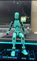 Multi-Jointed Movable Shapeshift Robot 2.0 3D Printed Mannequin Dummy Action Figure Model Doll Collection Toy Kid Christmas Gift