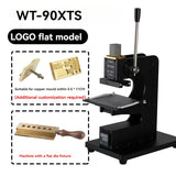 Multi função Hot Stamping máquina com localizador infravermelho, marca bronzeamento ferramenta, calor stamper, couro, plutônio, madeira, PVC, papel