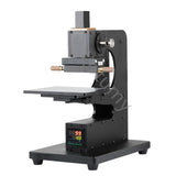 Multi função Hot Stamping máquina com localizador infravermelho, marca bronzeamento ferramenta, calor stamper, couro, plutônio, madeira, PVC, papel