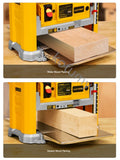 Multi-função Woodworking Press Planer, plaina elétrica, madeira espessura plaina, ferramentas para trabalhar madeira, 2000W
