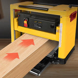 Multi-função Woodworking Press Planer, plaina elétrica, madeira espessura plaina, ferramentas para trabalhar madeira, 2000W