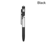 Multifunções Caneta Esferográfica com Luz LED, 4 em 1, Dobre o Suporte do Telefone, Noite Leia, Lápis de Escrita, Escritório, Escola, Papelaria Estudante
