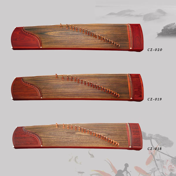 NAOMI 21 Strings Soaked Rosy Sandalwood Guzheng Chinese Zither Harp 163cm Length Free Accessories Koto Strings Snails Stands