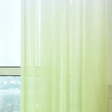 NAPEARL Gradient Tulle Curtain Window Modern Bedroom for Living Room Voile Solid Color Sheer Yarn Panel Kitchen Ready Made