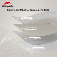 Naturehike Air 12.0 Outdoor Ultralight Inflatable Tent for 2-4 people PU2000mm Waterproof Travel Tent Camping Equipment UPF50+