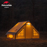 Naturehike Air 6.3 Inflatable Tent Large Space 2-4 Peoples Free Construction Cotton Camping Outdoor Hiking Tent With Air Pump