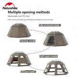 Naturehike Dome Tent Outdoor Camping Portable Tourist Beach Travel Breathable Large Space Quick Open Cabin House Octagonal Tent