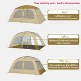 Naturehike Sand Dune 10.9 One Room And One Hall Tent Outdoor 4-6 person Camping Spacious Large Space Sunscreen Tent CNK2300ZP029
