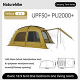 Naturehike Sand Dune 10.9 One Room And One Hall Tent Outdoor 4-6 person Camping Spacious Large Space Sunscreen Tent CNK2300ZP029