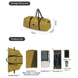 Naturehike Sand Dune 10.9 One Room And One Hall Tent Outdoor 4-6 person Camping Spacious Large Space Sunscreen Tent CNK2300ZP029