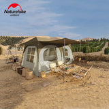 Naturehike Village Suite Tent One Touch Quick Opening Automatic Cabin Tent 3 Room 2 Hall Large Outdoor Camping House Family Trip