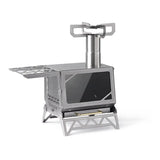 AOOKMIYA Naturehike Winter Multifunction Fire Wood Stove Outdoor Camping Lightweight Portable Firewood Heater Stove Cookware Wood Furnace