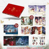 New Heavenly Official's Blessing "One Flower and One Sword" Tian Guan Ci Fu Animation Art Set Collection Luxurious Gift Box