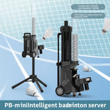 New Launched Portable Shuttlecock Shooting Machine APP Control For Badminton Training Machine