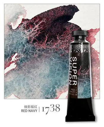 New Super Vision Layered Watercolor Paint Tube 15ml Master Mineral Water Color for Artist Painting Art Suppliers