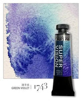 New Super Vision Layered Watercolor Paint Tube 15ml Master Mineral Water Color for Artist Painting Art Suppliers