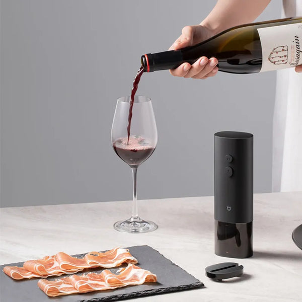 New Xiaomi Mijia Electric Wine Opener Battery Automatic Bottle Cap Ope –  AOOKMIYA