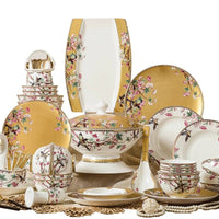 AOOKMIYA Nordic Enamel Tableware Set, Bone, Porcelain, Korea, Ceramics, Tableware Set