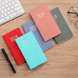 Notepad diário portátil para poupar dinheiro, Agenda Organizer, planejador semanal, A6 Notepad, orçamento Notebooks, Travel Schedule Record, 2022