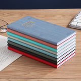 Notepad diário portátil para poupar dinheiro, Agenda Organizer, planejador semanal, A6 Notepad, orçamento Notebooks, Travel Schedule Record, 2022