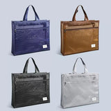 Nylon Mesh Zipper Pouch, Saco de arquivo portátil, A3 Document Storage Bag, Grande A3 Art Bag, Saco Tutorial do Estudante para a Escola