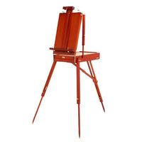 AOOKMIYA Oil Paint Box Gentleman Oil Paint Easel Portable Painting Box Adult Chevalet En Bois Lifting Solid Wood Caballete De Pintura