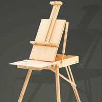 AOOKMIYA Oil Paint Box Gentleman Oil Paint Easel Portable Painting Box Adult Chevalet En Bois Lifting Solid Wood Caballete De Pintura