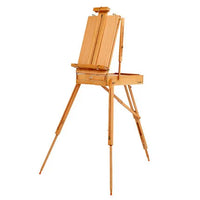 AOOKMIYA Oil Paint Box Gentleman Oil Paint Easel Portable Painting Box Adult Chevalet En Bois Lifting Solid Wood Caballete De Pintura