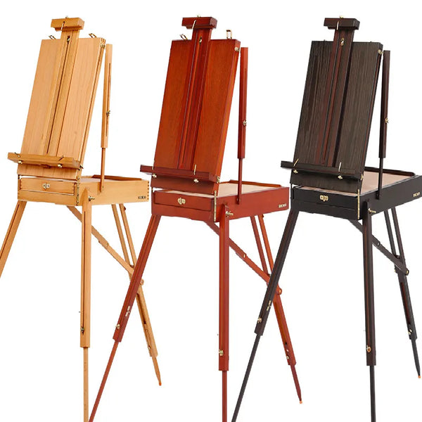 AOOKMIYA Solid Wood Easel Caballete De Pintura Artist Oil Paint Stand