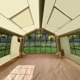 One Touch Automatic Tent Adult Inflatable Camping 10 People Outdoor House Beach Shelter Large Family Military Campaign Houses