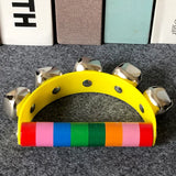 Orff Musical Instruments Wooden Baby Children's Educational Toys for Toddler Early Education Toys Color Semicircle Hand Bells
